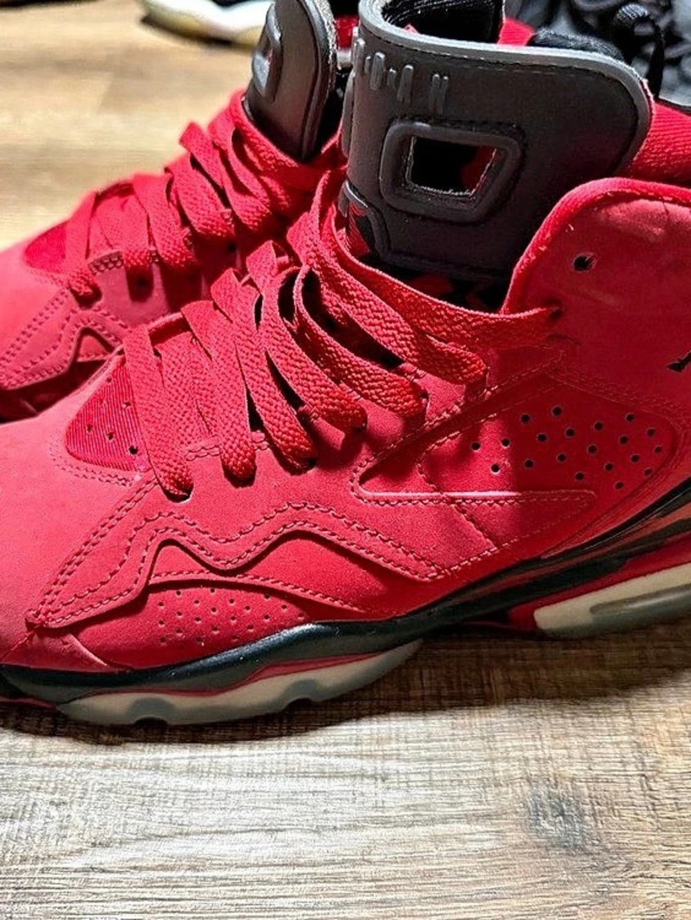 Jordan Air Jordan 6 Retro Red & Black US 6.5